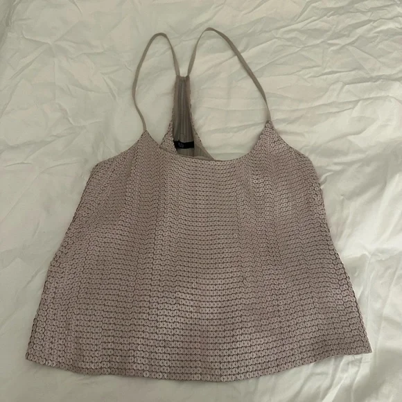 Tibi Sequin Razor Back top - Picture 8 of 9